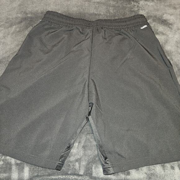 Adidas Mens PrimeGreen Aeroready Club 3 Stripe Shorts Black/White Medium GL5411 - Picture 2 of 6